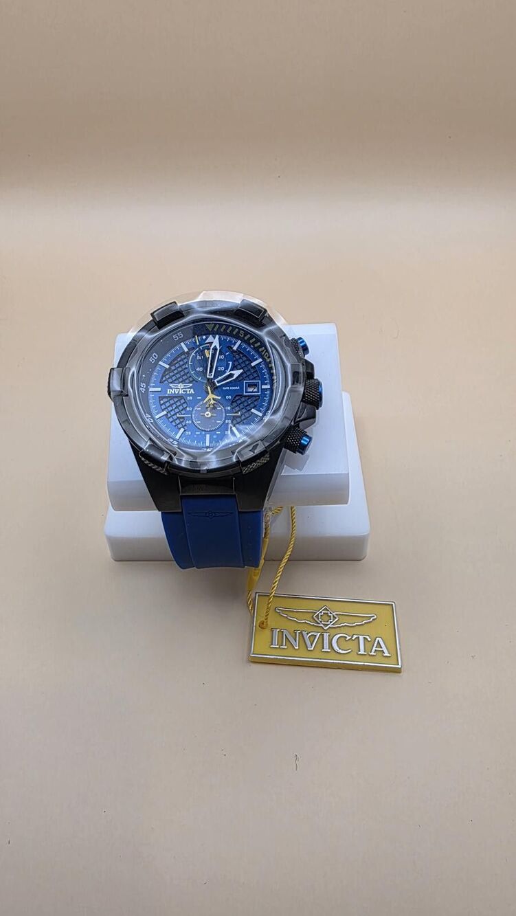 Invicta Aviator Jetframe Men's Watch - 50.5mm. Blue